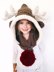 Rudy the Reindeer Hooded Scarf