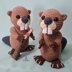 Bobby the Beaver - US Terminology - Amigurumi