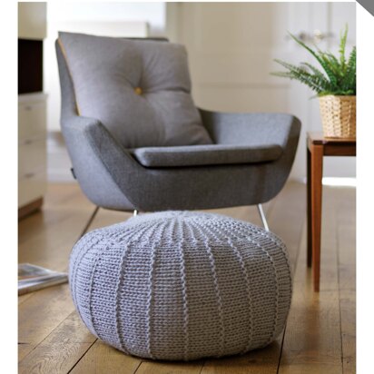 Cushion in West Yorkshire Spinners Re:Treat - Downloadable PDF - knitting pattern