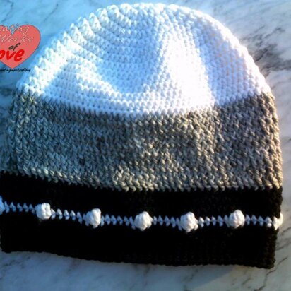 Three Tone Slouch Hat