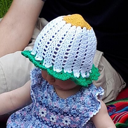 Baby Daisy Sun Hat