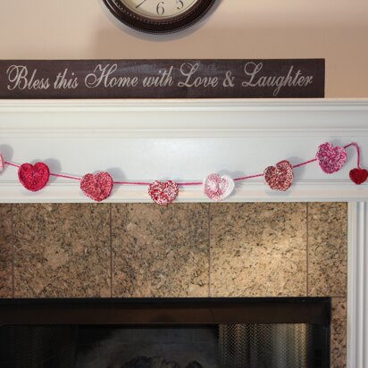 Valentine Heart Garland