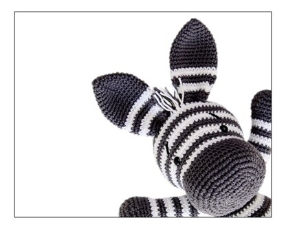 Amigurumi Zebra