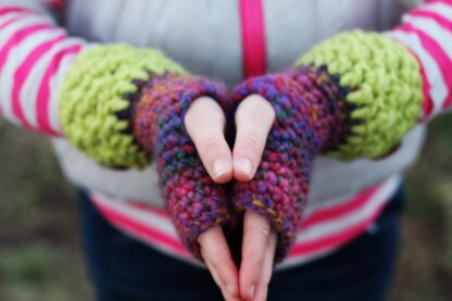 MJ's Bulky & Quick Fingerless Gloves