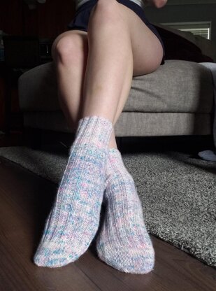 Faded Princess Socks