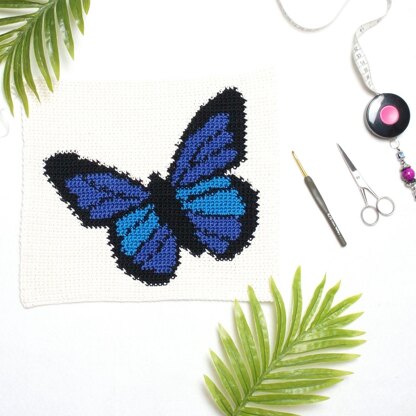 Blue Wings Wall Hanging