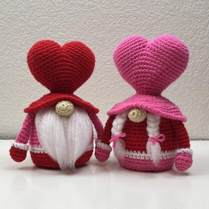 Heart Hat Gnome Crochet Pattern