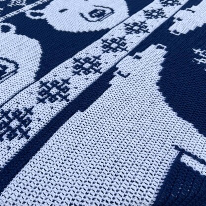 Pole to Pole Mosaic Blanket