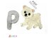 Crochet Animal Alphabet  P Polar Bear pattern