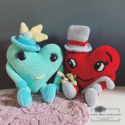 Heart / Serce 2in1 Amigurumi Crochet CTW