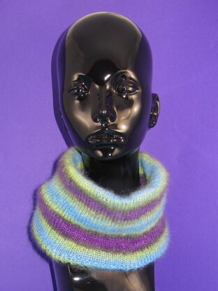 Angel Prints Mohair Cowl