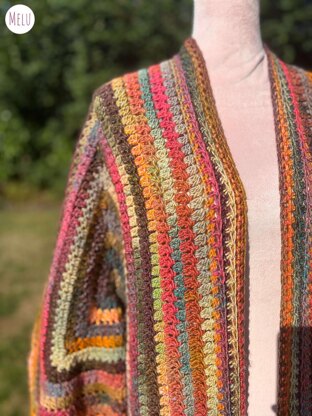 Winterbrew Flexi Hexi Longline Cardi