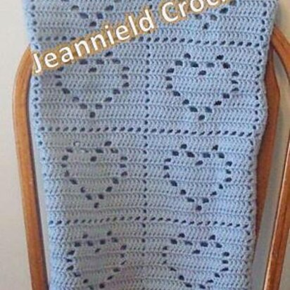 Heart Baby Blanket