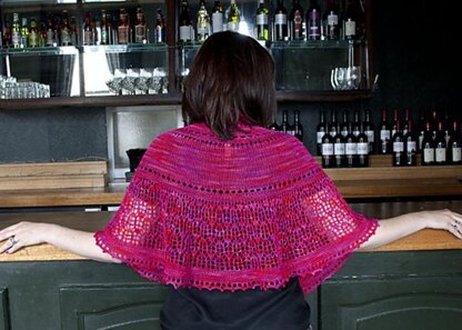 Velvet Rose Shawl