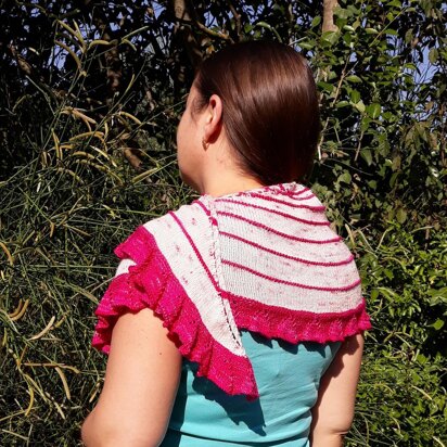 Ressac (shawl) - knitting pattern