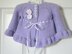 Knitting PATTERN Baby Cardigan Garter Stitch Baby Jacket Maria