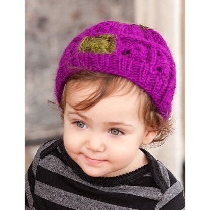 Baby Granny Hat in Bernat Vickie Howell Sheep-ish - Downloadable PDF