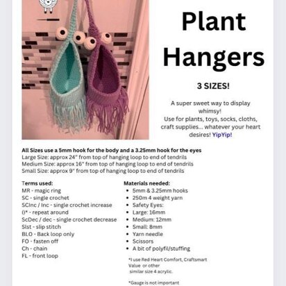 Alien Plant Hangers