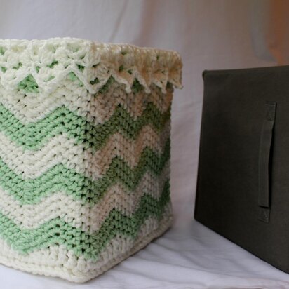 Single Crochet Box Cover