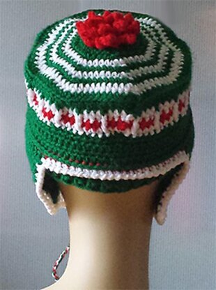 Pillbox Earflap Hat - 3 colour