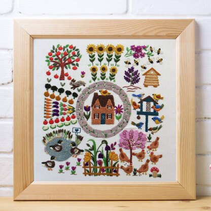 Stitchdoodles A Wonderful Life Hand Embroidery Pattern