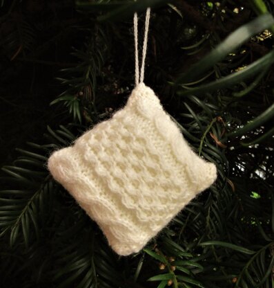 Aran Christmas Tree Decoration