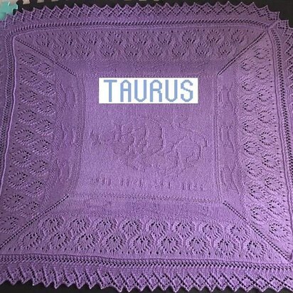 Nr. 14 Zodiac Taurus Baby blanket