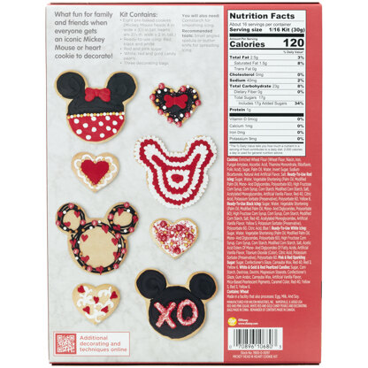 Wilton Mickey Head Heart Cookie Kit