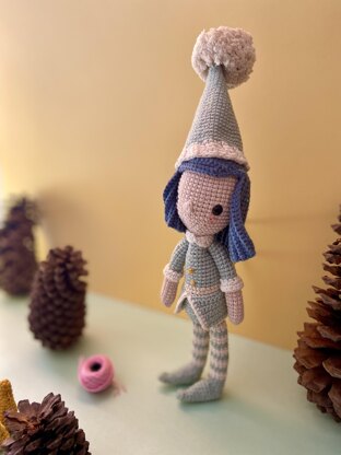 Diega the elf - Crochet pattern/amigurumi