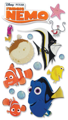 Jolees Disney Dimensional Stickers - Finding Nemo