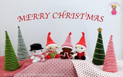 Christmas Amigurumi: 5 Crochet Patterns