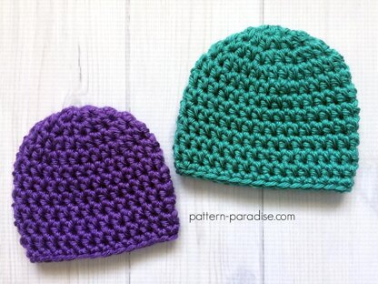 Easy Preemie Hat