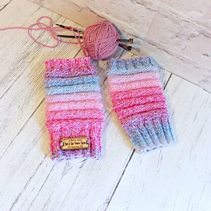 Fun Fabulous Fingerless Gloves