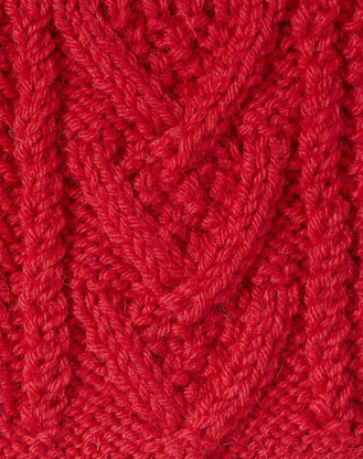 Debbie Bliss Diagonal Yoke Sweater PDF at WEBS