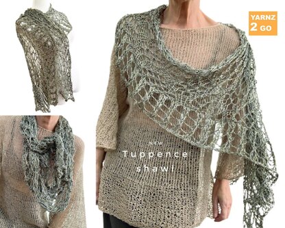Tuppence shawl