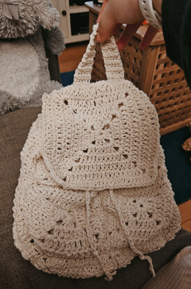 Granny Square Backpack