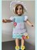 18"inch Doll Crochet Pattern "By the Riverside" Outfit