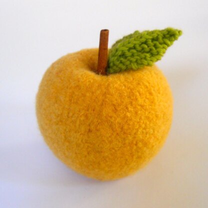 Felted Apple Pincushion