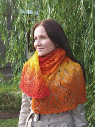 Maple Leaves Scarf