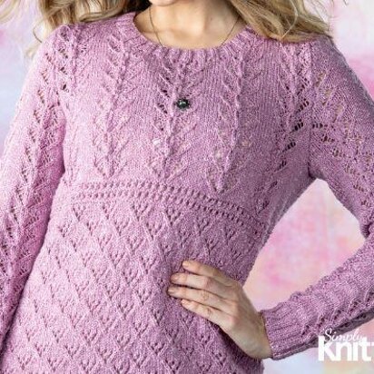 Vintage Rose Lace Jumper