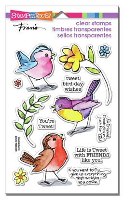 Stampendous Perfectly Clear Stamps - Sketchy Birds