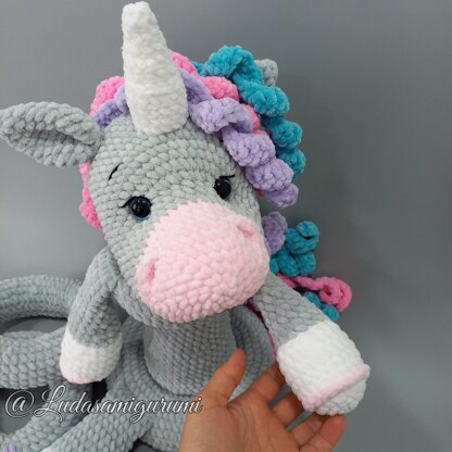 Unicorn stacking toy