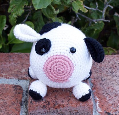 Roly Poly Cow Amigurumi