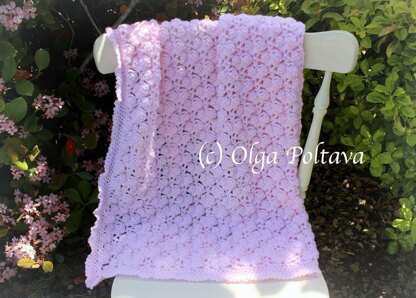 Pink Marshmallows Baby Blanket