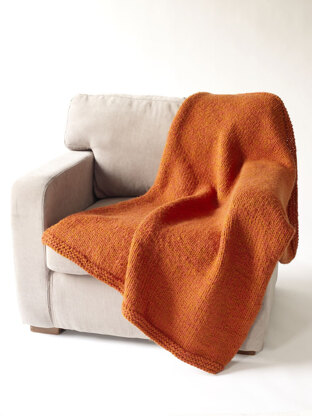 Plush Throw in Lion Brand Jiffy - 70381AD