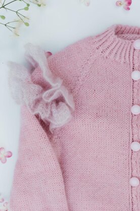 Cloudy children cardigan