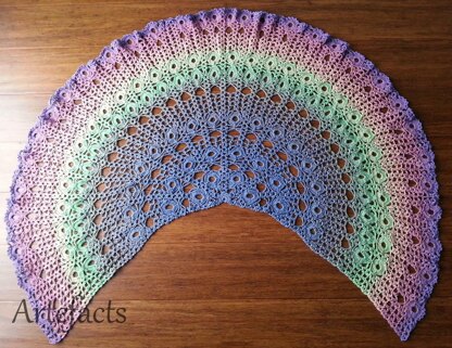 Peacock Shawl