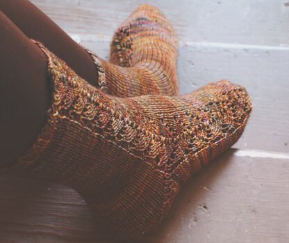 Autumn Memories socks