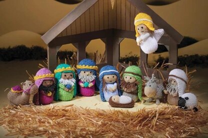 A Child Is Born Nativity Set