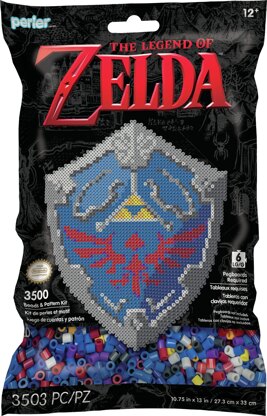 Perler Pattern Bag - Hylian Sheild